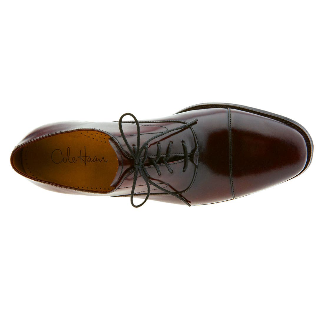'Air Garrett' Cap Toe Oxford, Alternate, color, Burgundy