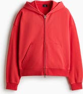 H&M Oversized Fit Zip-through Hoodie