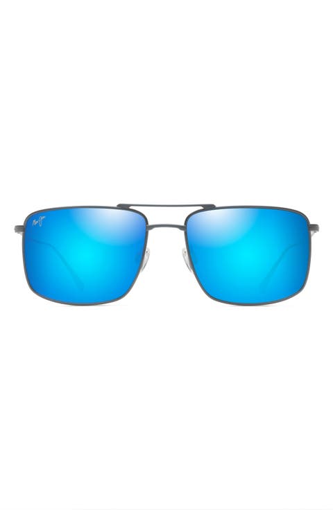 Aeko 55mm PolarizedPlus2® Aviator Sunglasses