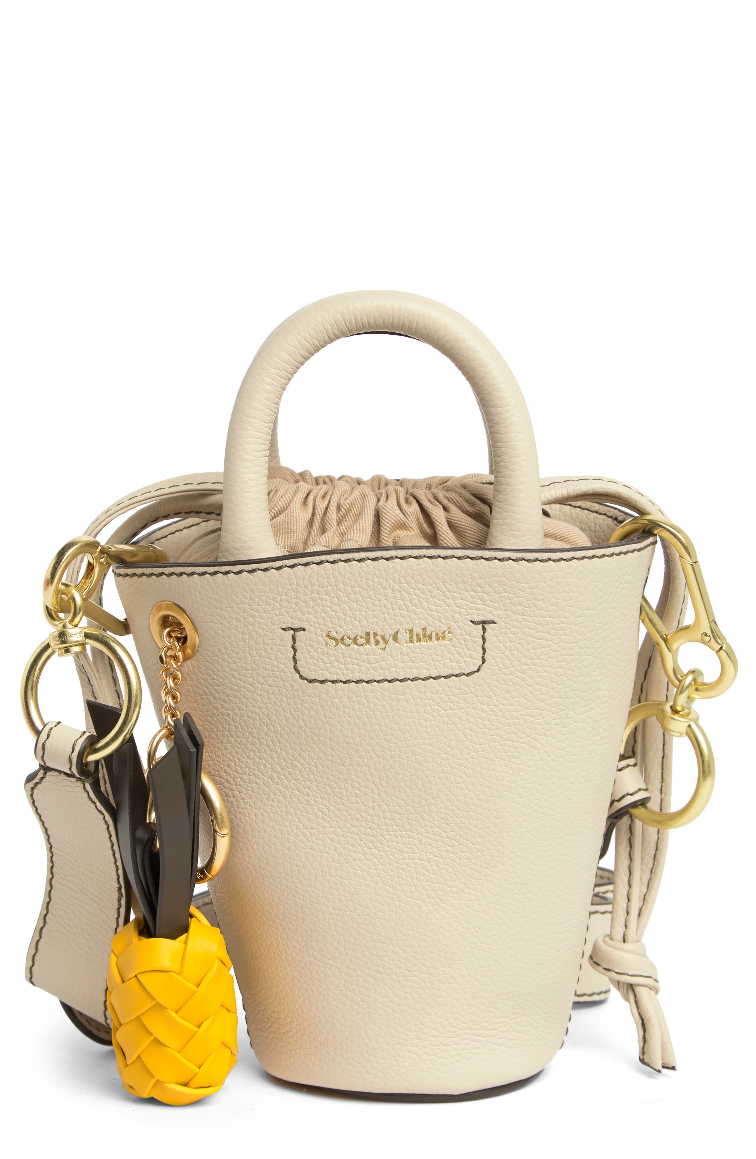 See by Chloé Mini Leather Bucket Bag (Women) | Nordstromrack