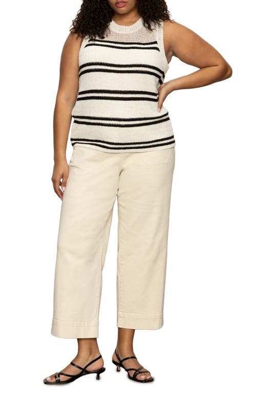 Sanctuary Waves Of Summer Sleeveless Sweater In Multi