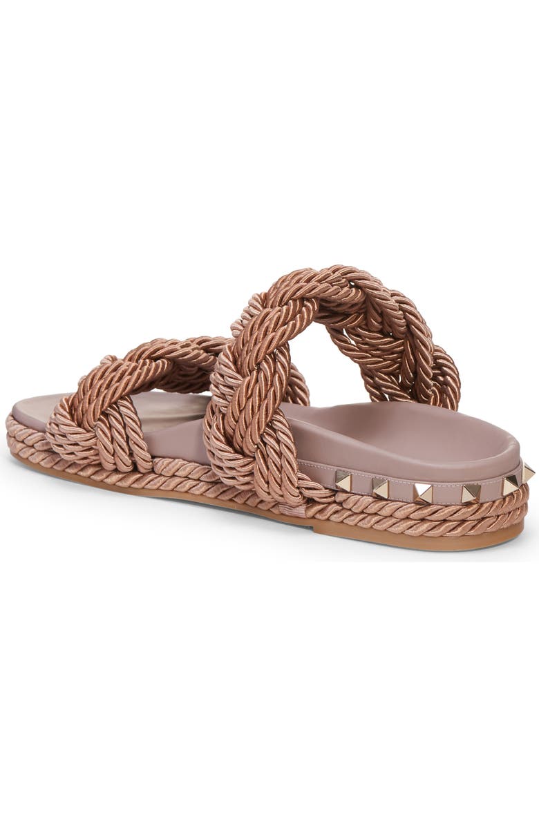 Valentino Garavani Valentino Torchon Rockstud Slide Sandal, Alternate, color,