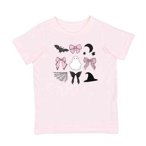 Spooky Bow Halloween Short Sleeve T-Shirt