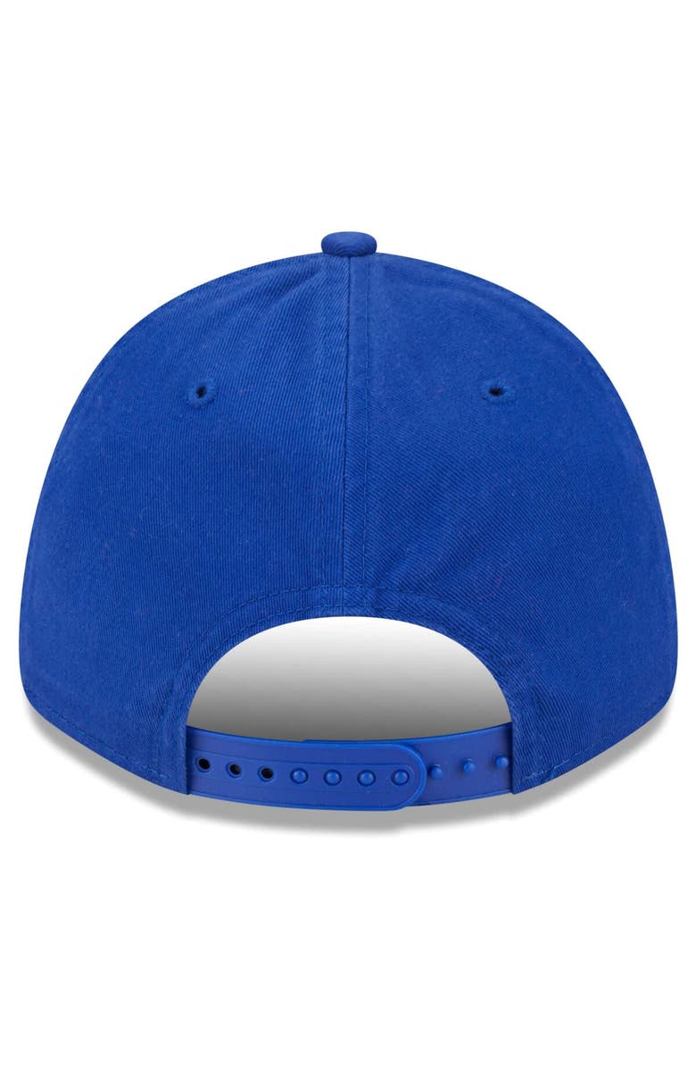 New Era Men's New Era Royal New York Giants Outline 9FORTY Snapback Hat, Alternate, color, 