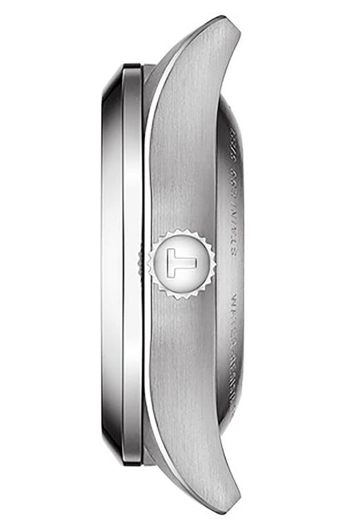 Tissot T-my Diamond Automatic Bracelet Watch & Leather Strap Gift Set, 29.3mm In Anthracite