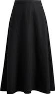 WAYF x Hannah Lovey Porter Capri Linen Blend Midi Skirt