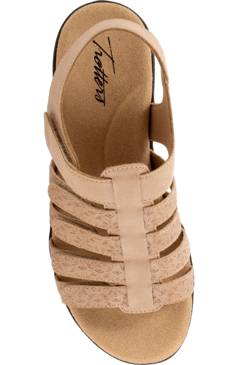 Trotters Tiki Tool Slingback Sandal, Alternate, color, Sand