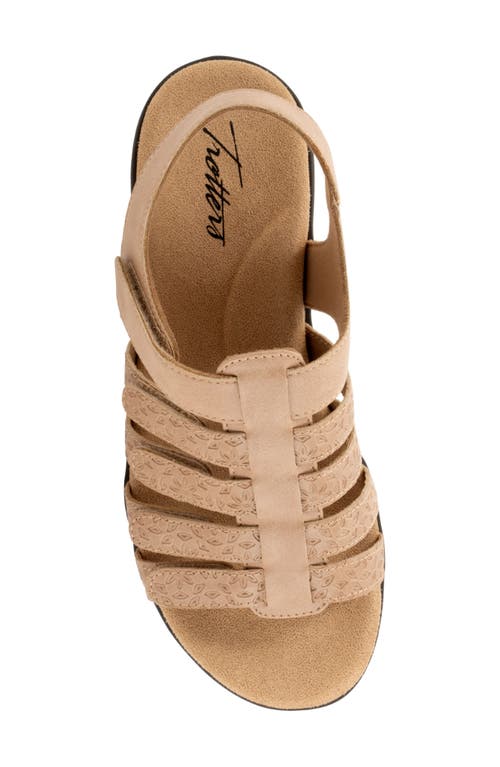 Trotters Extra Wide Width Tiki Tool Sandal In Sand