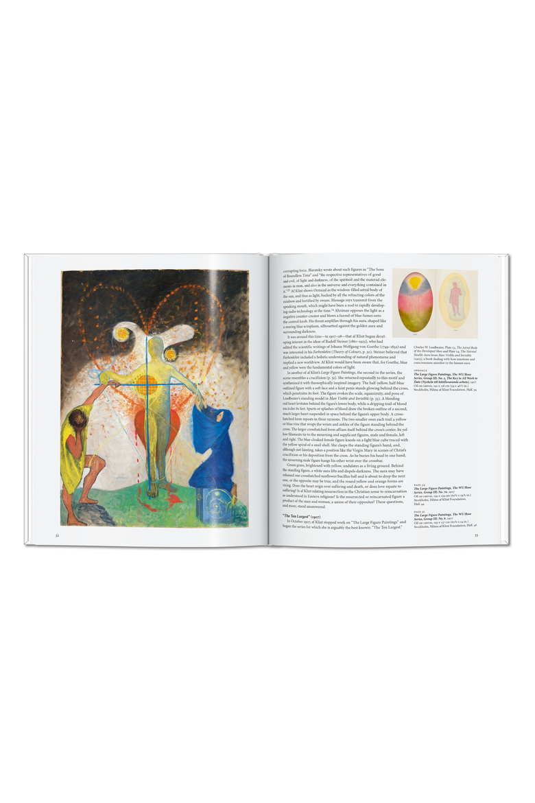 Hilma af Klint Book, Alternate, color, White