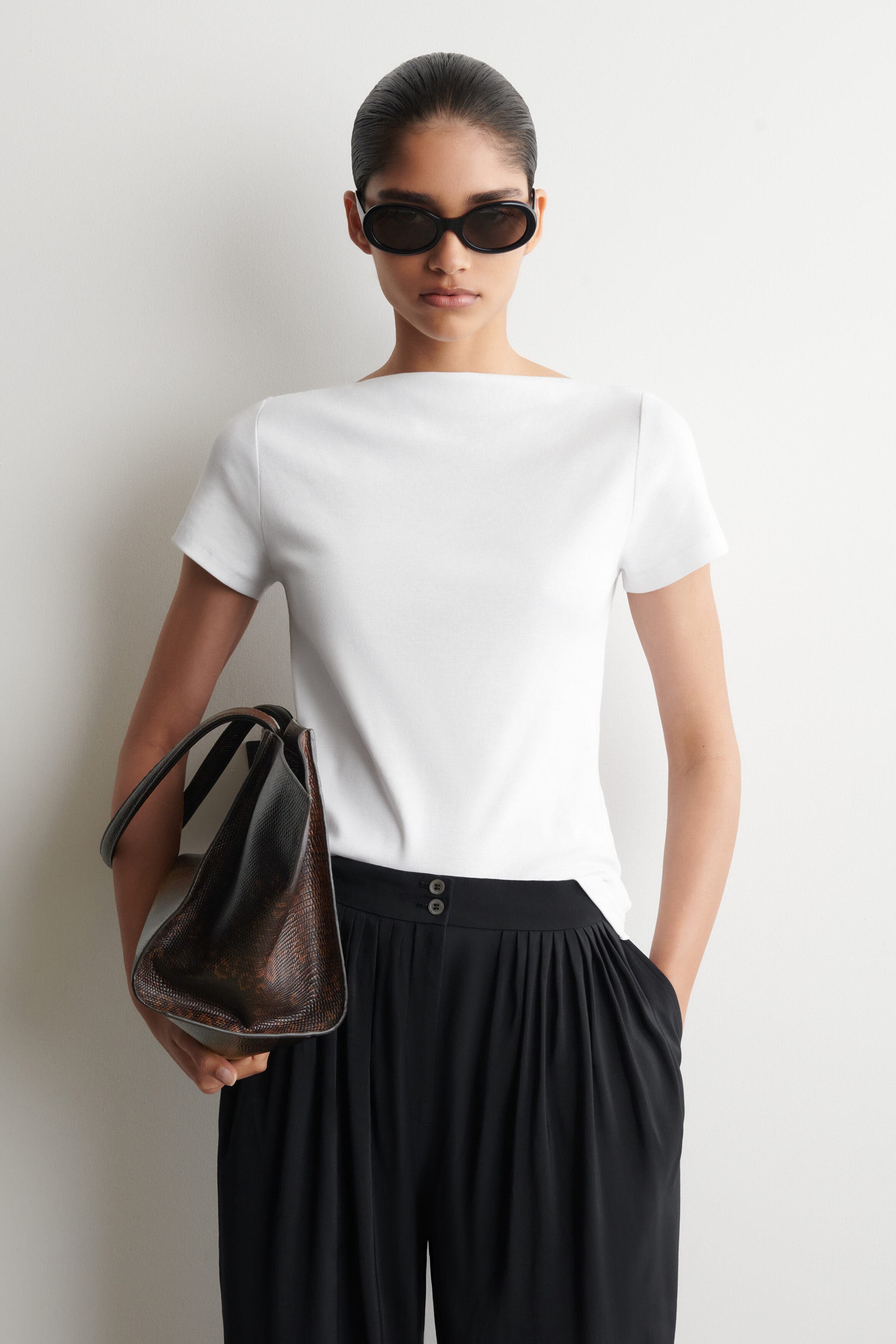 selected WHITE