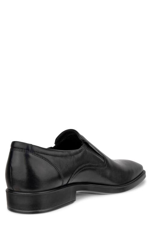 Ecco Metropole Milan Shoe In 01001black