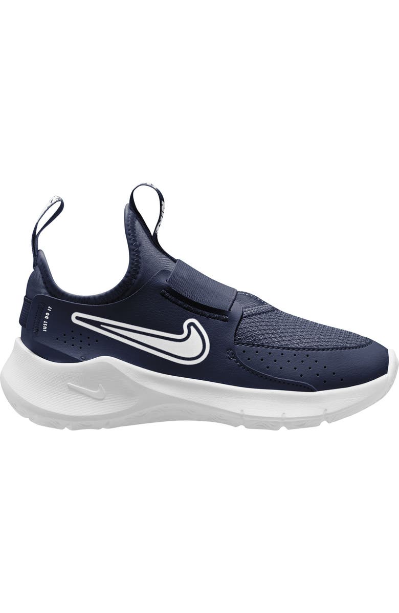 Nike Flex Runner 3 Slip-On Shoe, Main, color, Midnight Navy/ White