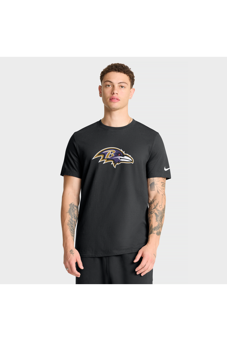 Men's Nike Black Baltimore Ravens Essential Logo T-Shirt, Main, color, Black