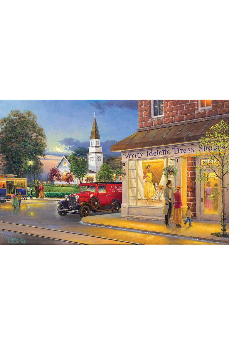 Verity Dress Shop 550 piece Jigsaw Puzzle for Adults, Alternate, color, Multicolor
