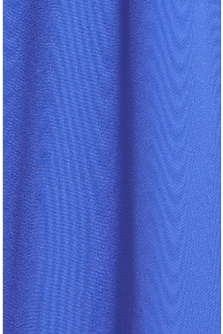 ASTR High Neck Trapeze Dress, Alternate, color, BLUE