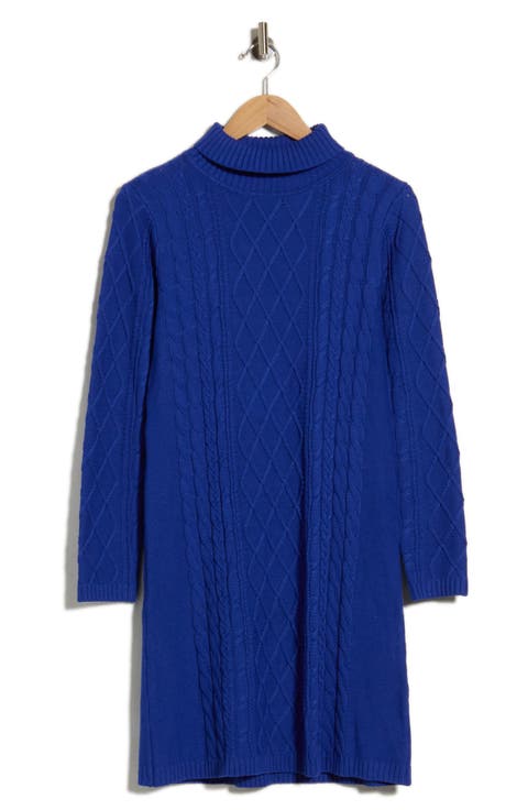 Kendall Cable Knit Sweater Dress