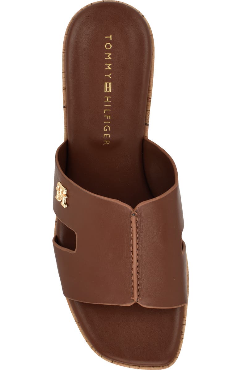 Tommy Hilfiger Heliena Platform Wedge Slide Sandal, Alternate, color, Medium Natural