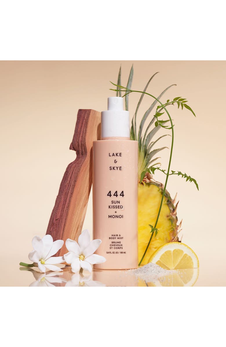 Lake & Skye 444 Sunkissed + Monoi Hair & Body Mist, Alternate, color, 