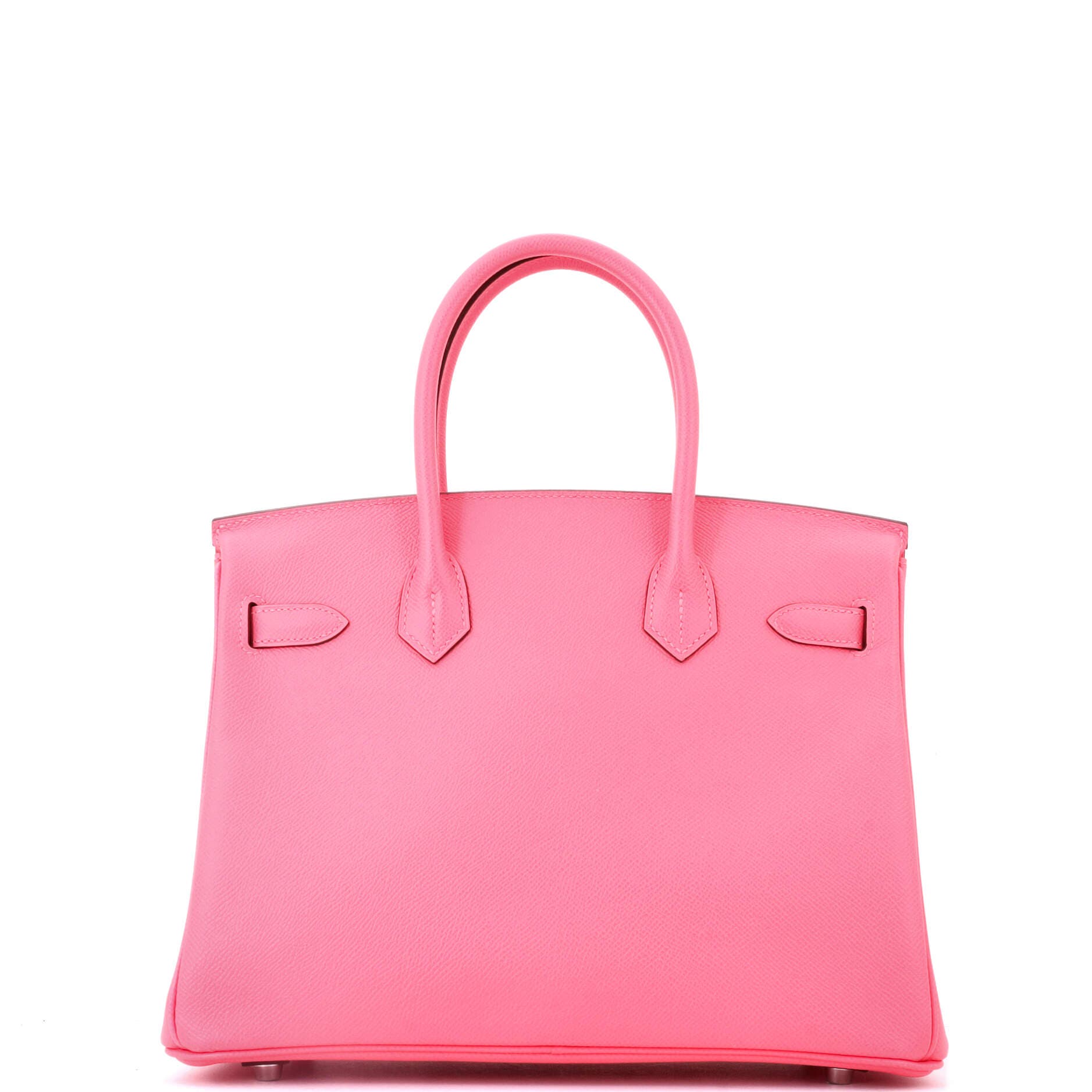 81034712 Birkin Handbag Pink Epsom with Palladium Hardware 30, Alternate, color, 