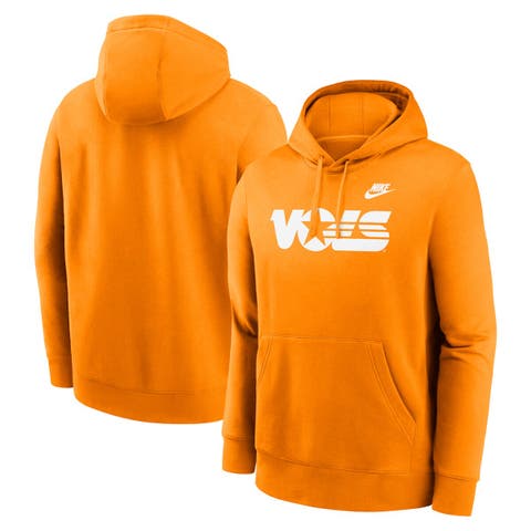 Men's Nike Tennessee Orange Tennessee Volunteers Legacy Logo Club Fleece Pullover Hoodie