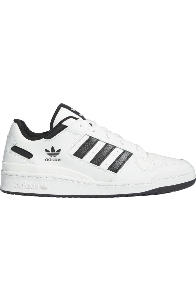 adidas Forum Low CL Sneaker, Alternate, color, White/ Black/ White