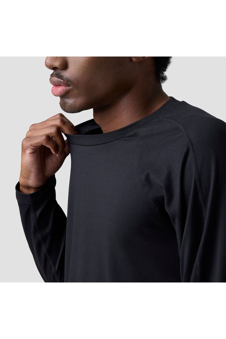 Destination Long-Sleeve Crew Top - Men's, Alternate, color, Black