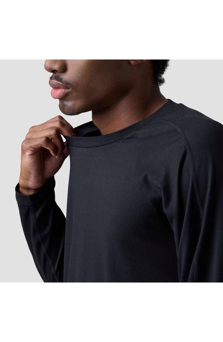 Backcountry Destination Long-Sleeve Crew Top - Men's, Alternate, color, Black