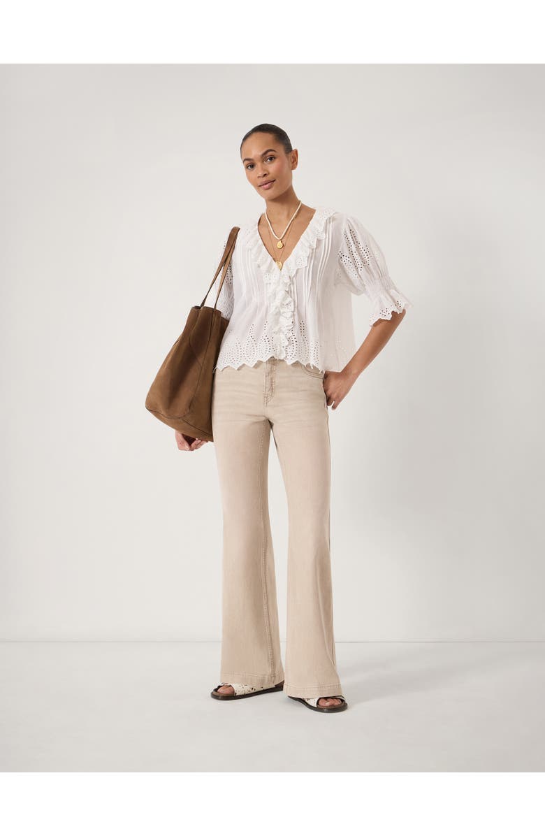 Hush Ela Bootcut Jeans, Alternate, color, Brown Rice