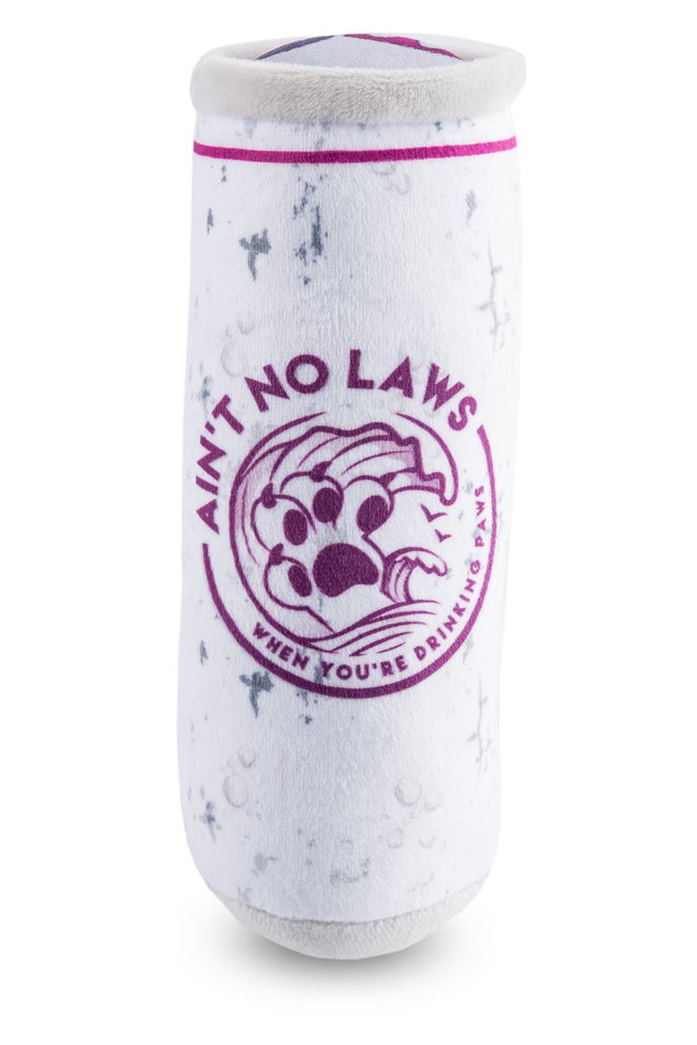 White Paw Dog Toy, Alternate, color, PURPLE MULTI