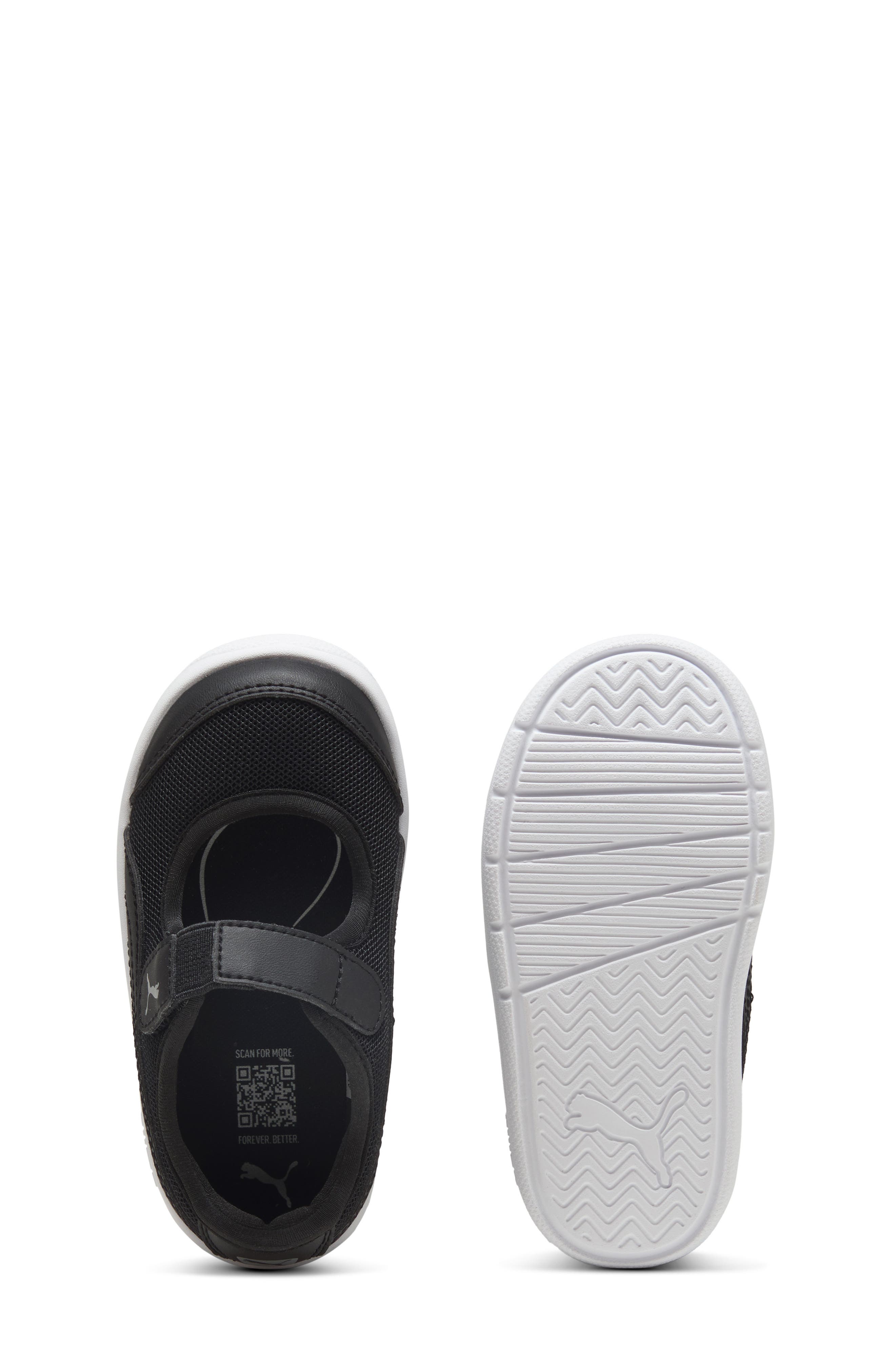 PUMA Kids' Courtflex v3 Sneaker, Alternate, color, Puma Black/ Puma Black