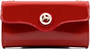 Cavalinho All In Patent Leather Clutch Shoulder Bag 491