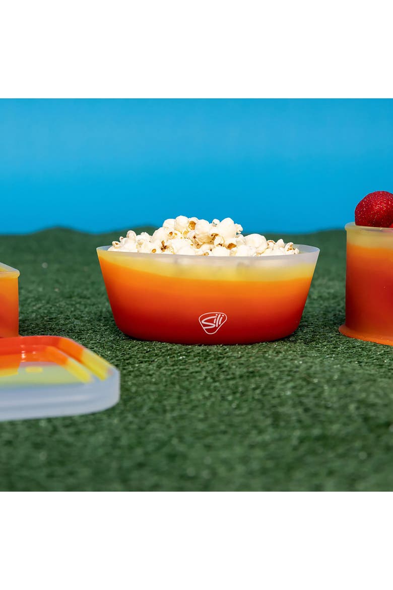 Silicone Squeezeabowl 18oz 2 Pk Marigold, Alternate, color, Multicolored