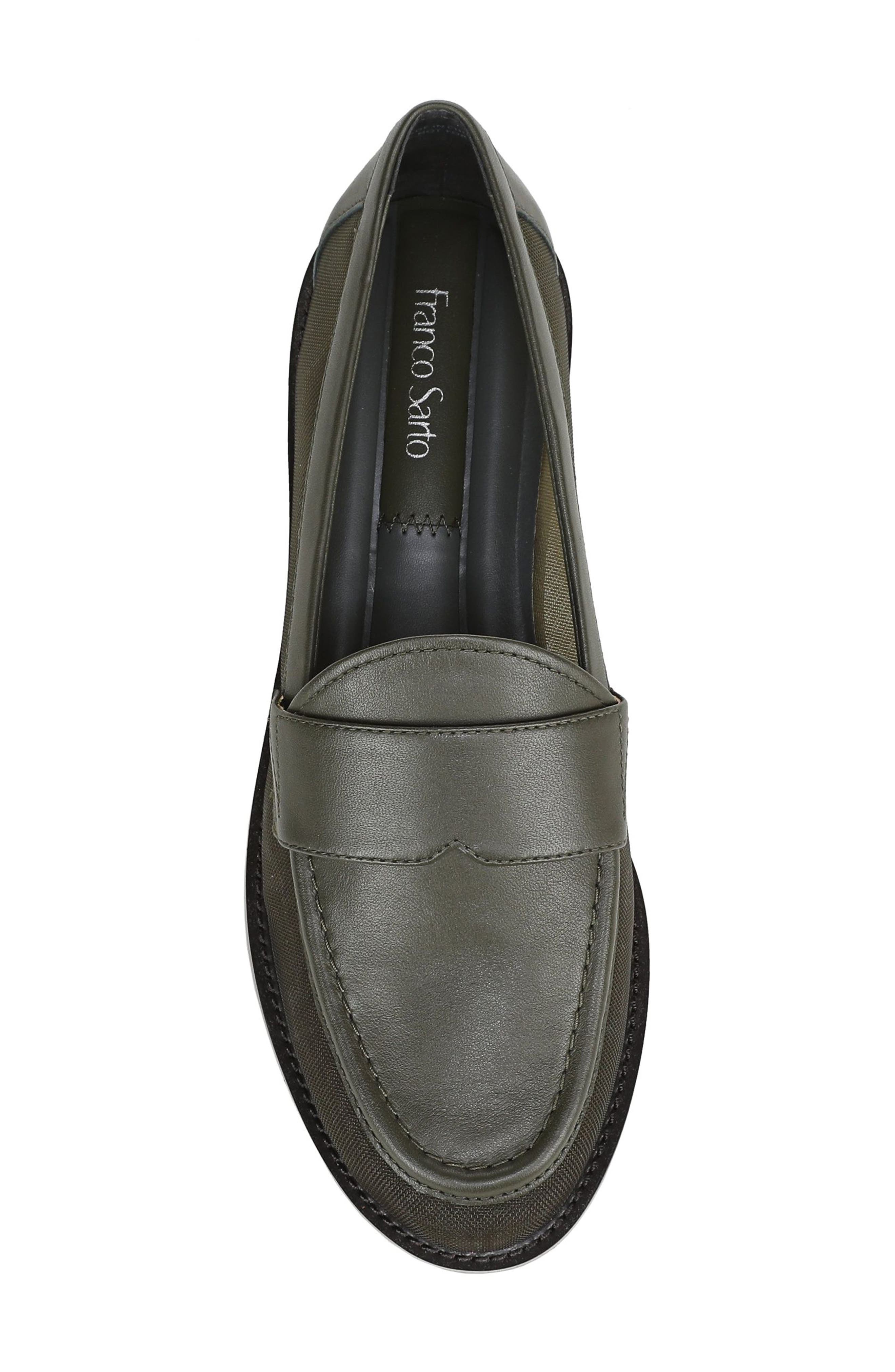Stellan Embellished Loafer, Alternate, color, OLIVE