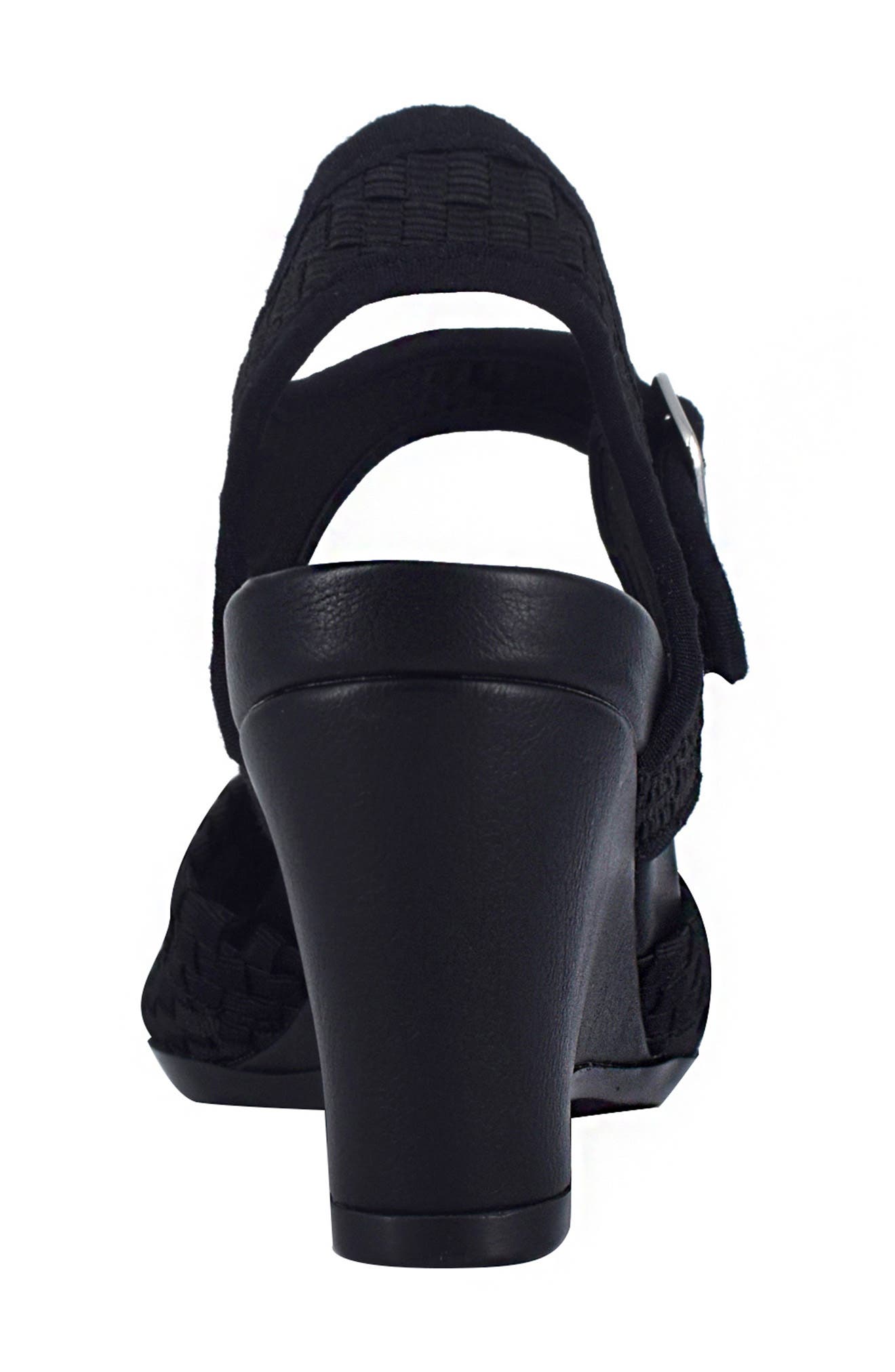 Impo Varla Woven Stretch Wedge Sandal, Alternate, color, 