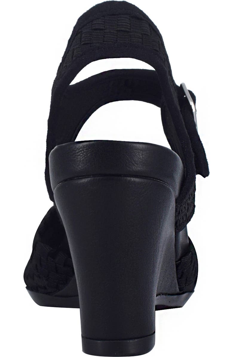 Impo Varla Woven Stretch Wedge Sandal, Alternate, color,