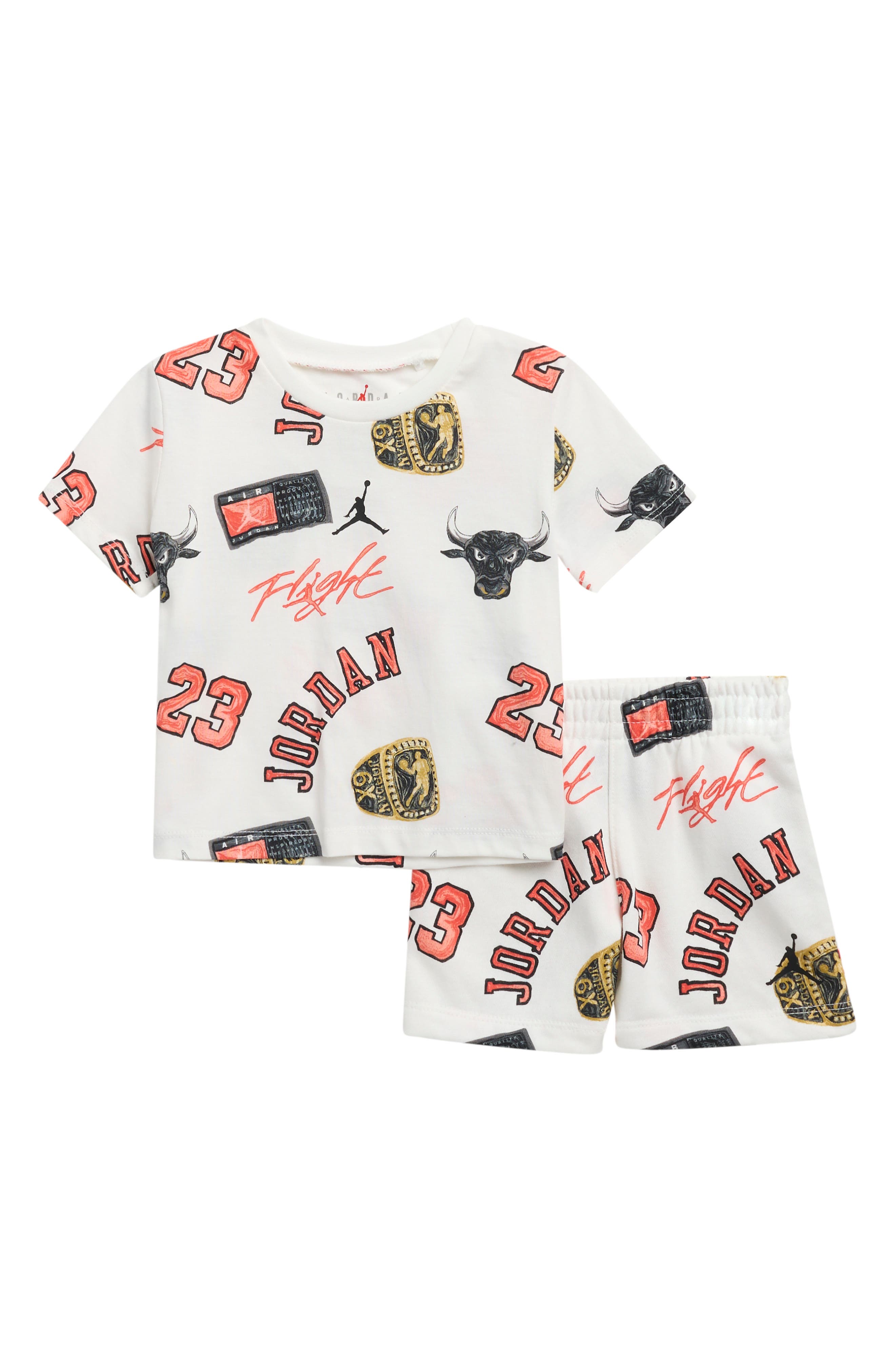 Kids' Jordan 23 Ring T-Shirt and Shorts Set