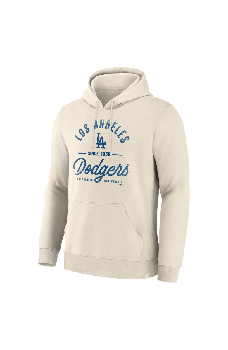 FANATICS Men's Fanatics  Tan Los Angeles Dodgers Legacy Fleece Hoodie, Alternate, color, Tan