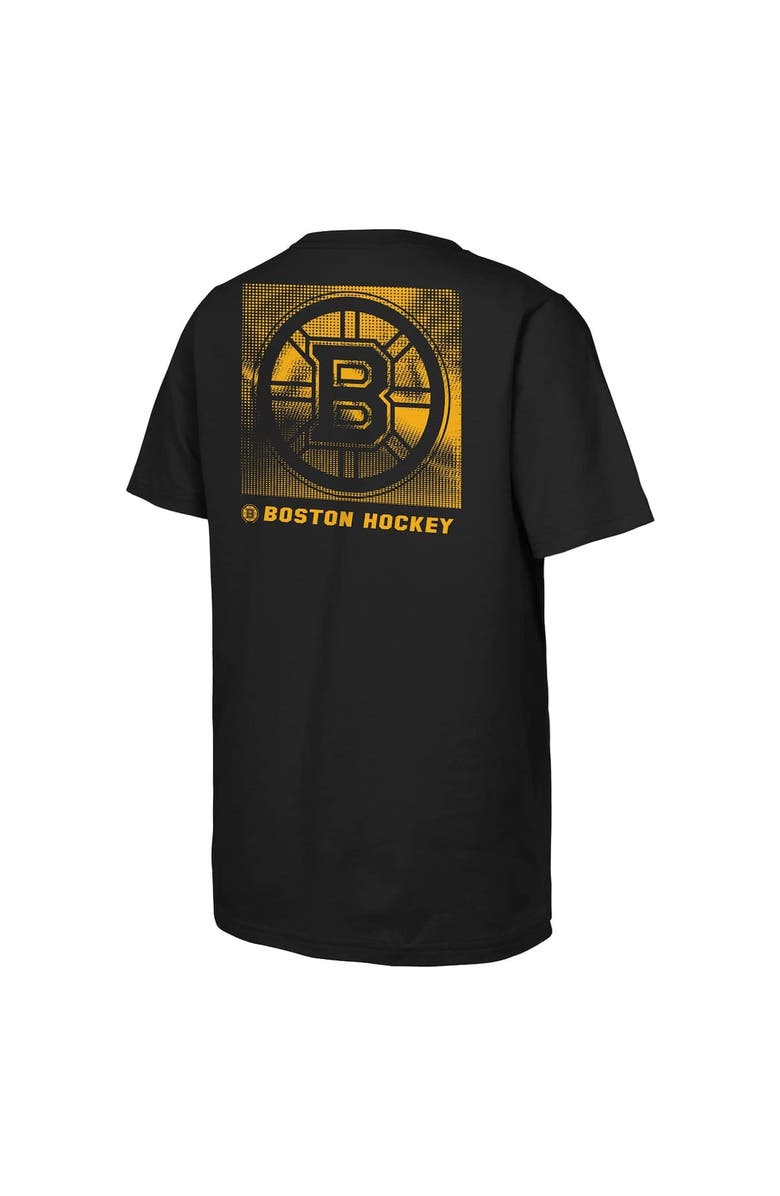 Outerstuff Youth  Black Boston Bruins Atmosphere T-Shirt, Alternate, color, Black