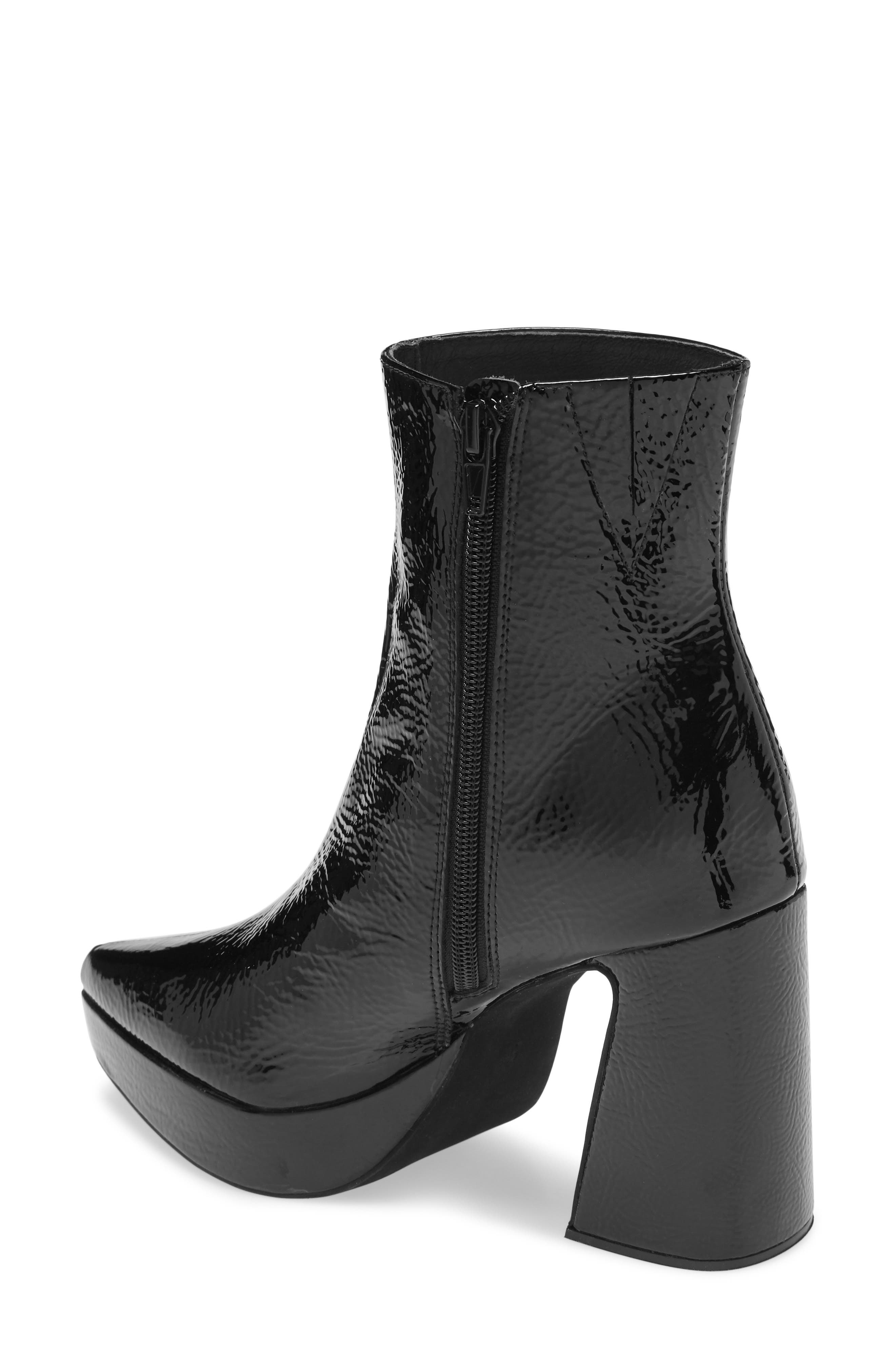 Dormant Boot, Alternate, color, BLACK CRINKLE PATENT