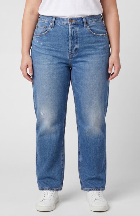 Maisie High Waist Straight Leg Jeans