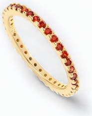 Mint & Lily January Birthstone Eternity Stacking Ring