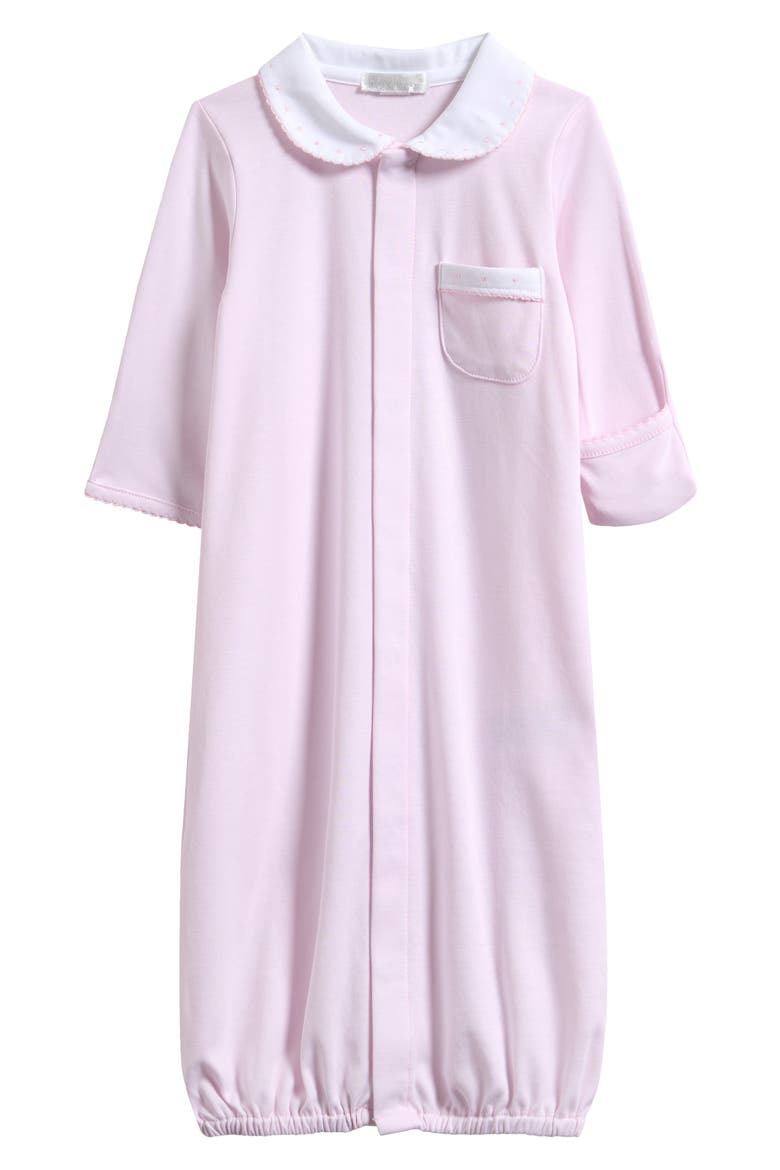 New Beginnings Convertible Pima Cotton Gown, Main, color, PINK