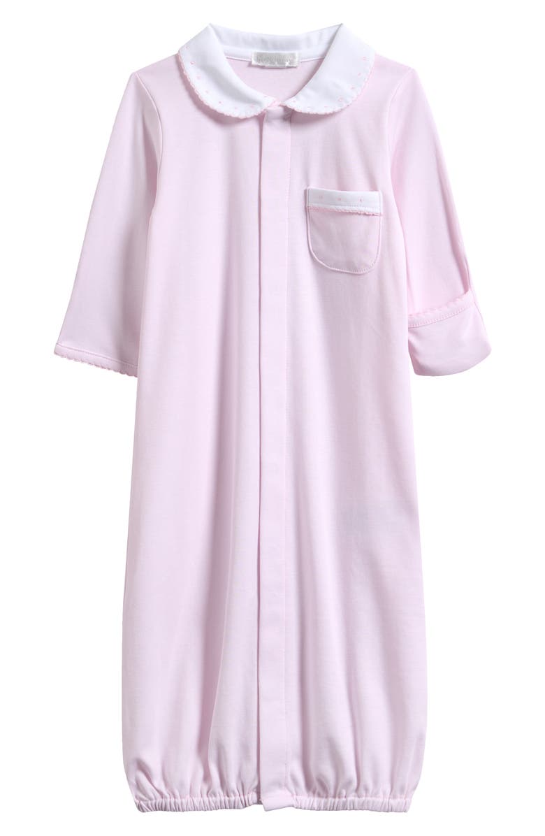 Kissy Kissy New Beginnings Convertible Pima Cotton Gown, Main, color, Pink