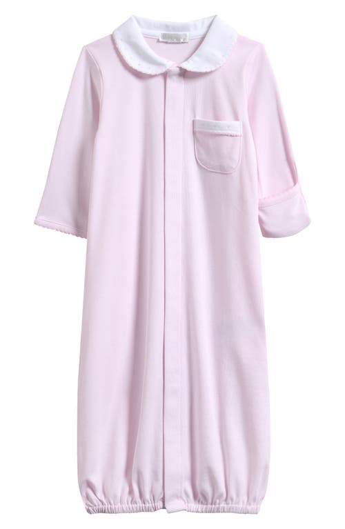 Kissy Kissy New Beginnings Convertible Pima Cotton Gown In Pink