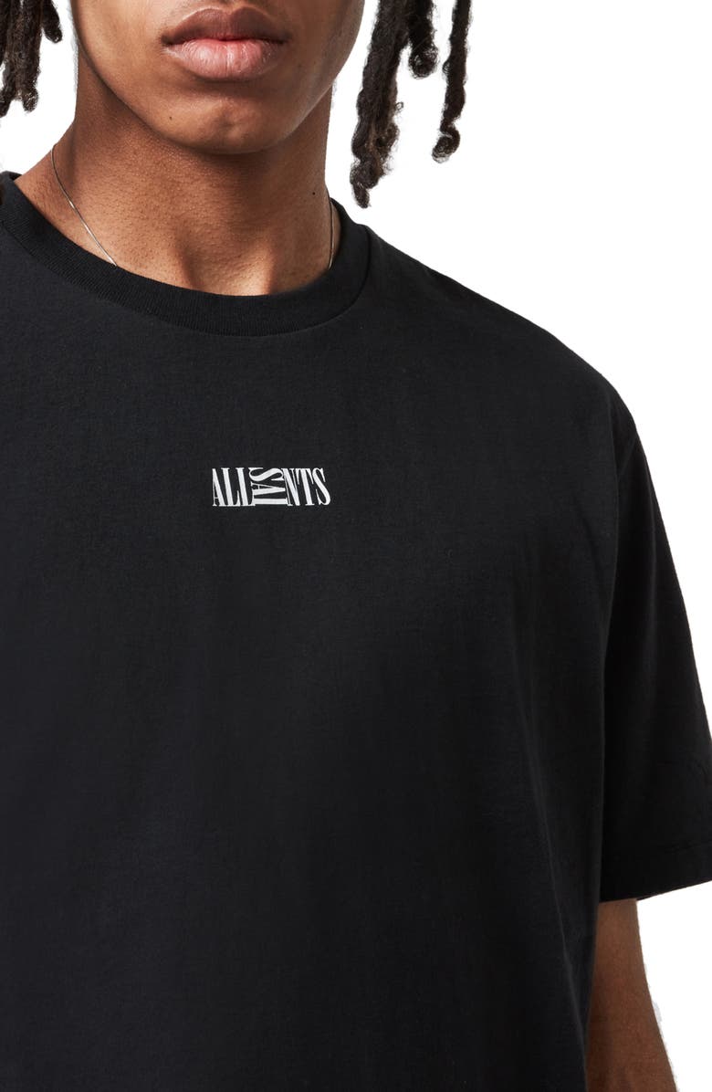 AllSaints Opposition Cotton Graphic Tee, Alternate, color, 