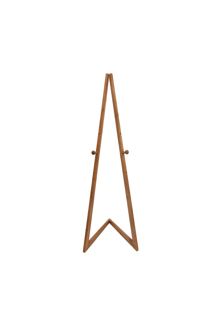 Coat Rack Floor Easel Stylish, Main, color, Brown