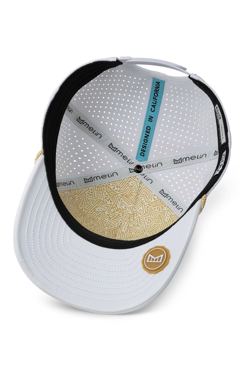 Odysea Hydro Performance Snapback Hat, Alternate, color, WHITE GUM