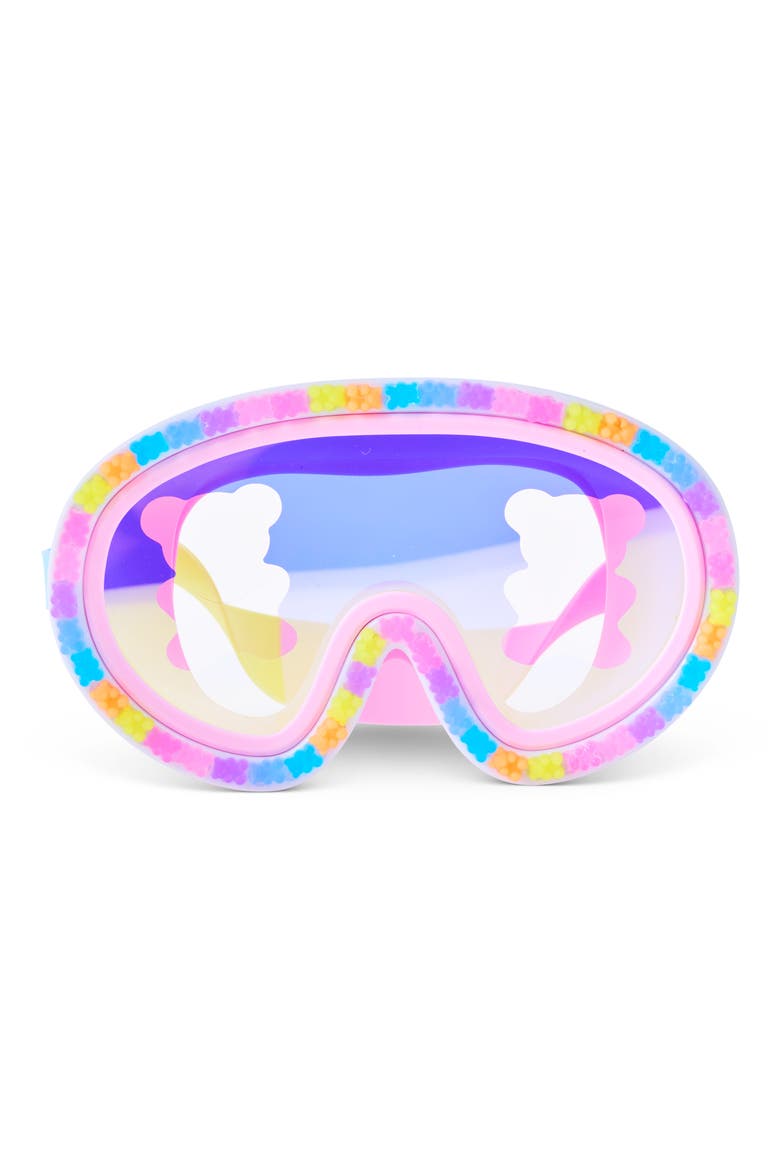 Kids' Gummy Bear Swim Goggles, Main, color, BRIGHT PINK