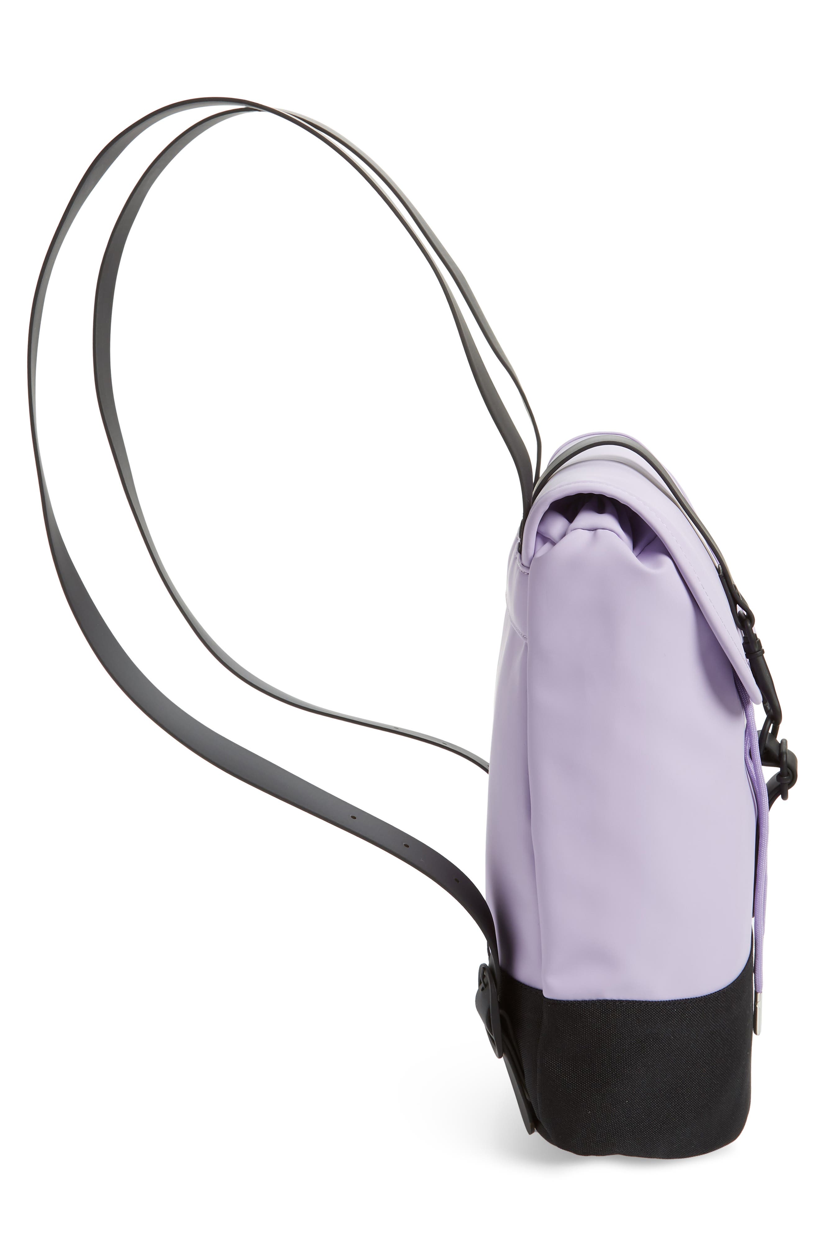 Waterproof Drawstring Backpack, Alternate, color, LAVENDER