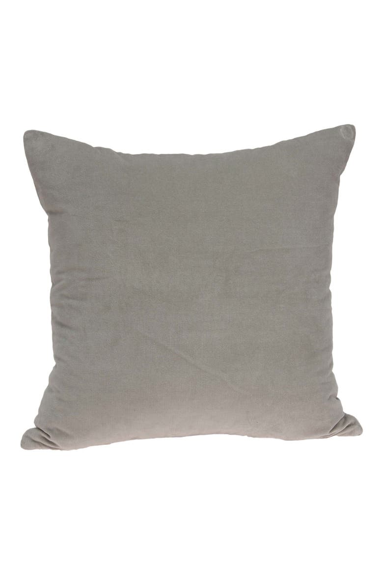 Emma Transitional Throw Pillow, Alternate, color, GREY
